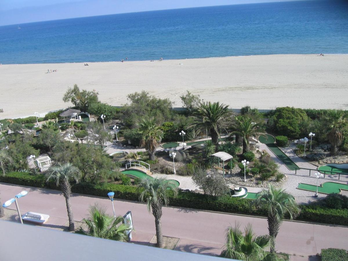 Studio Vue Sur La Mer Au 6Eme Et Dernier Etage Canet-en-Roussillon Exterior foto
