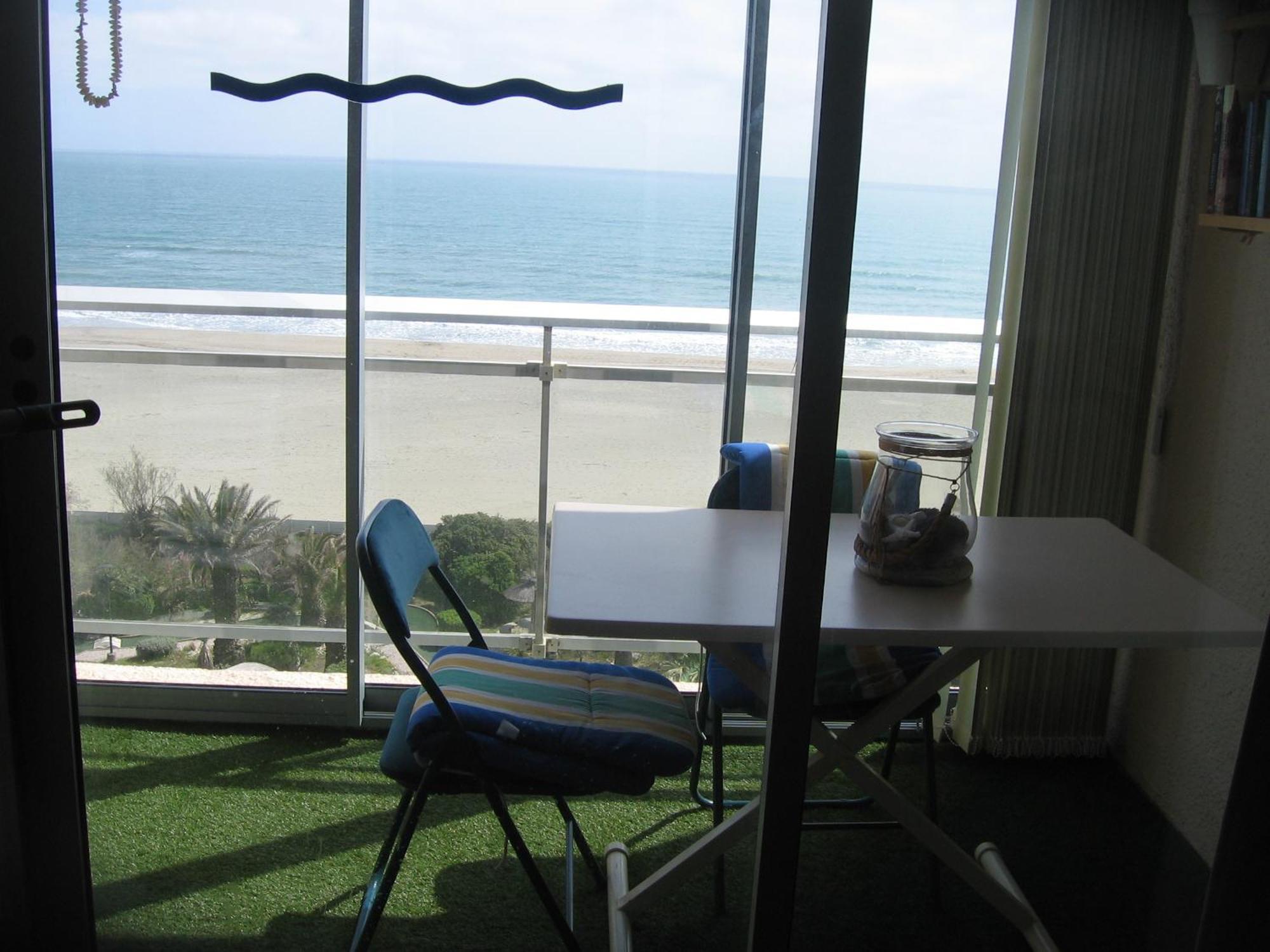 Studio Vue Sur La Mer Au 6Eme Et Dernier Etage Canet-en-Roussillon Exterior foto